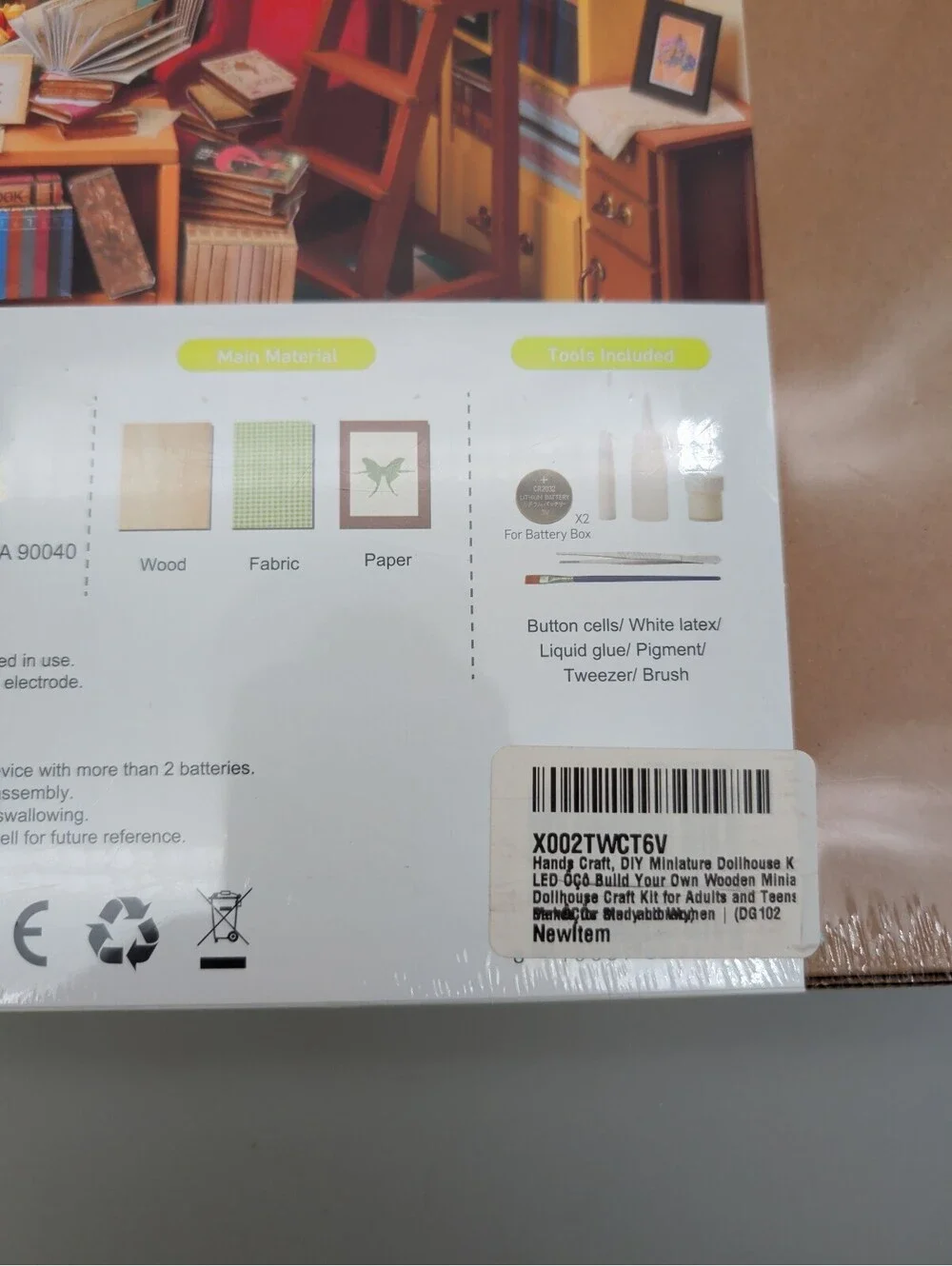 Hands Craft DIY Miniature House - Sam's Study